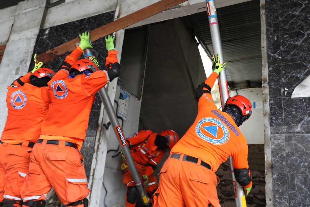 Collapsed Building Exercise in Panama