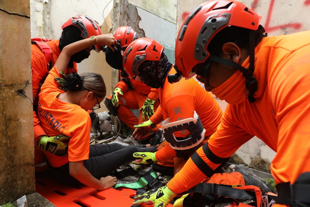 Collapsed Building Exercise in Panama