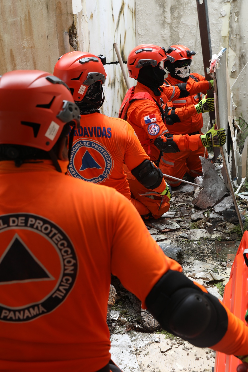 Collapsed Building Exercise in Panama