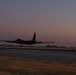 TU-2S Dragon Lady flies at dusk