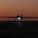 TU-2S Dragon Lady lands at dusk