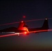 TU-2S Dragon Lady flies at dusk