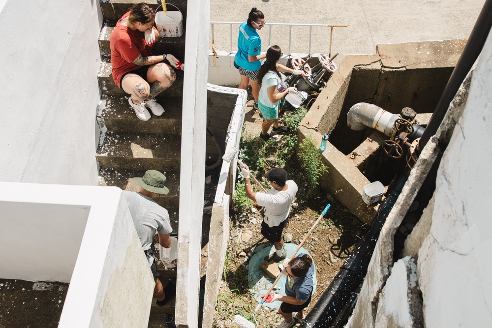 Be Somebody’s Hero: 15th MEU Marines, Sailors Volunteer at Damupo Village community relations event