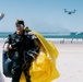 Navy Parachute Team Jumps into Pacific Airshow Gold Coast Australia 2024