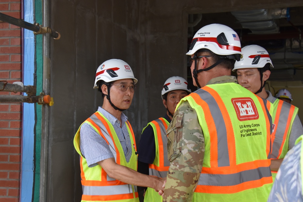 USACE constructs new barracks in South Korea