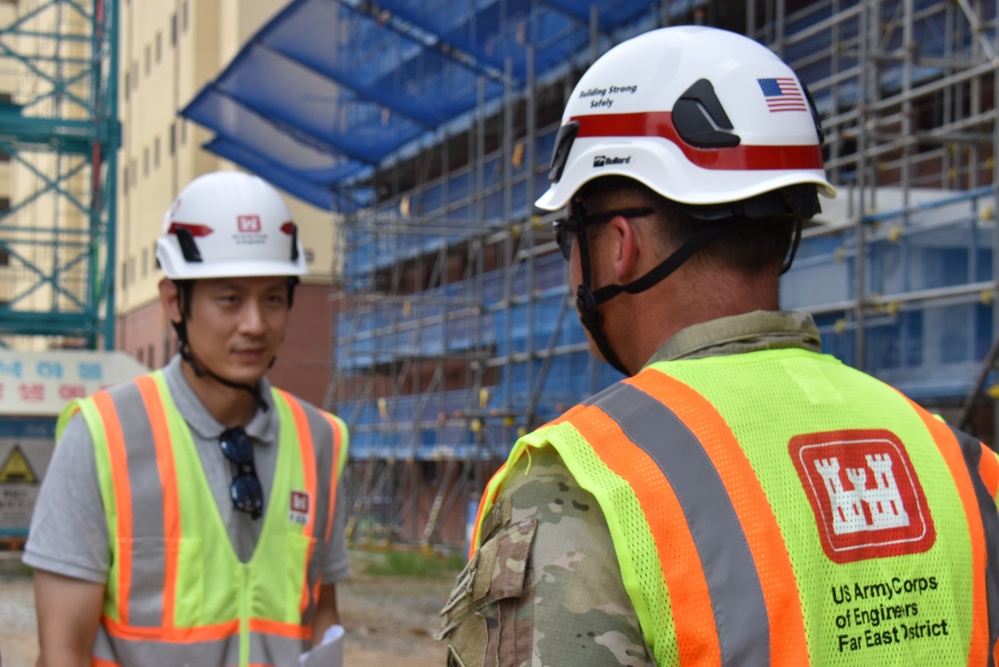 USACE constructs new barracks in South Korea