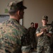 3d Marine Division Commanding General Presents 3d Marine Division NCO of the Quarter Award