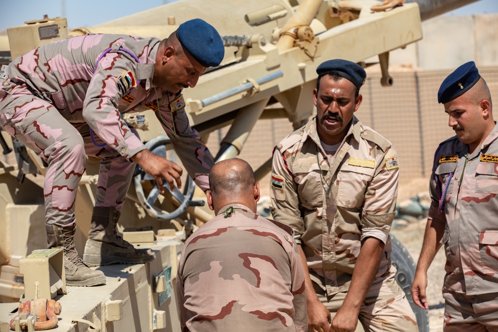 NJ Army Guard’s 3-112th FAR leads Iraqi Field Artillery Course