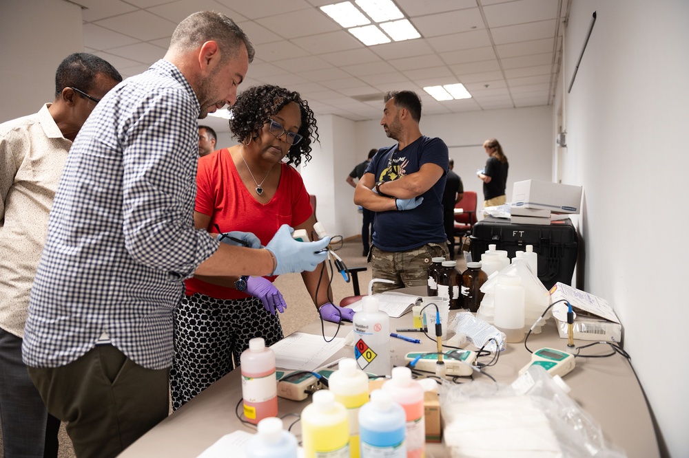 DVIDS – Pictures – NAVFAC EURAFCENT hosts water quality training to protect drinking water throughout the region (Picture 4 of 5)