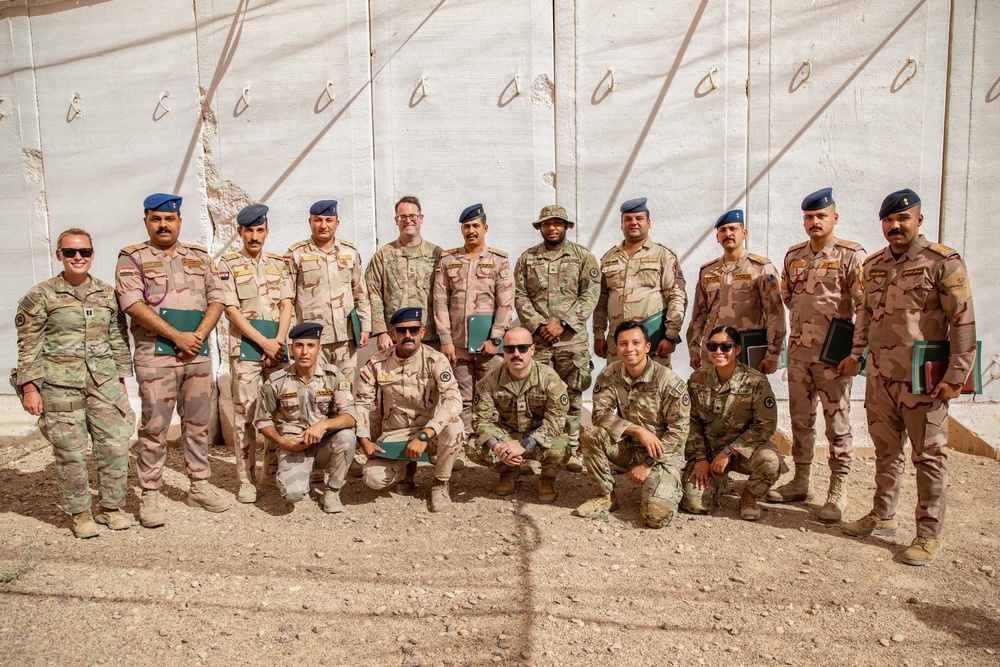 NJ Army Guard’s 3-112th FAR leads Iraqi Field Artillery Course