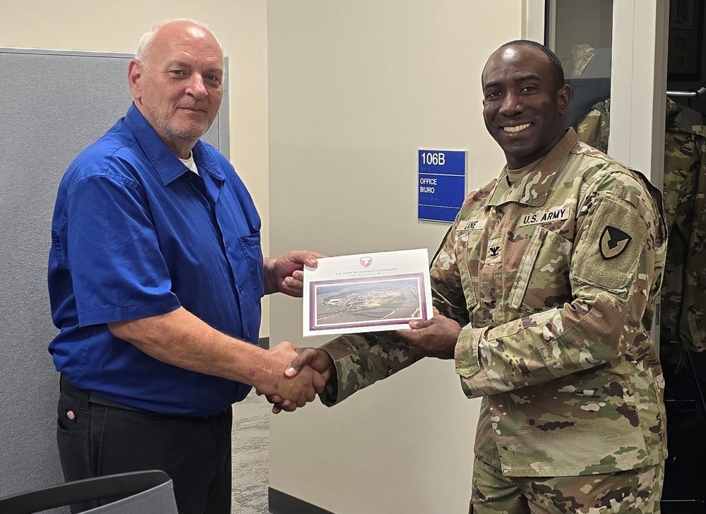 DVIDS - Images - Powidz APS-2 worksite director recognized by ASC