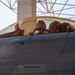 F-22 Raptors take-off within the USCENTCOM AOR