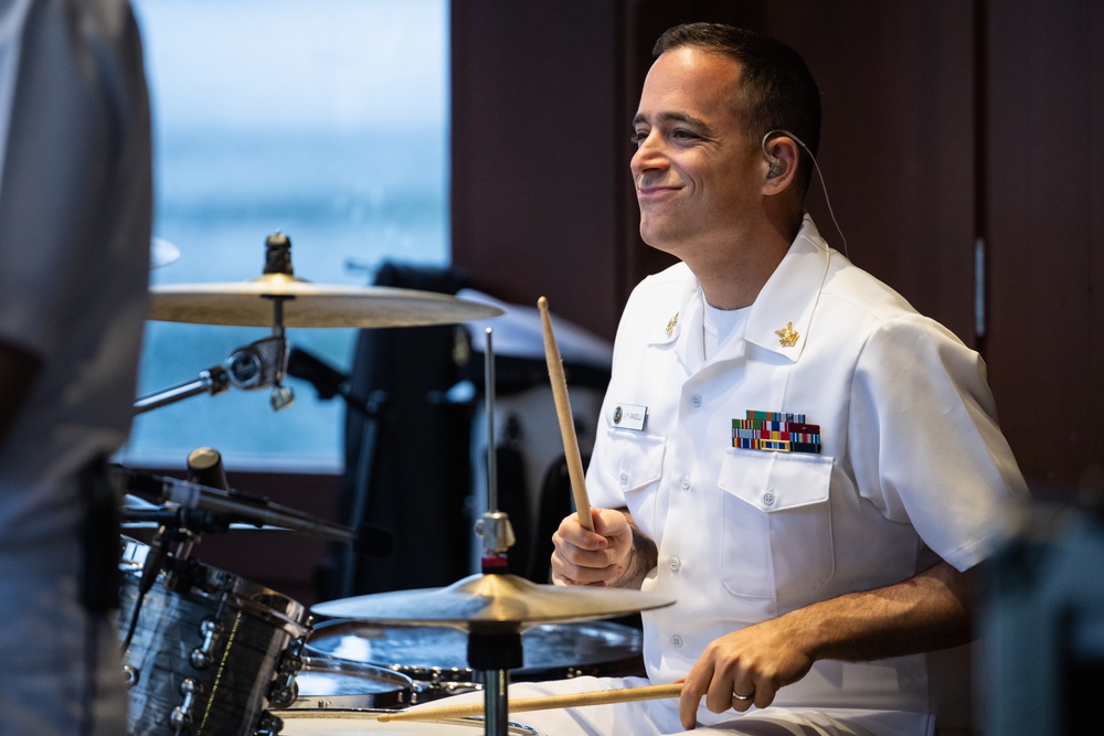 Navy Band performs in Lake Placid