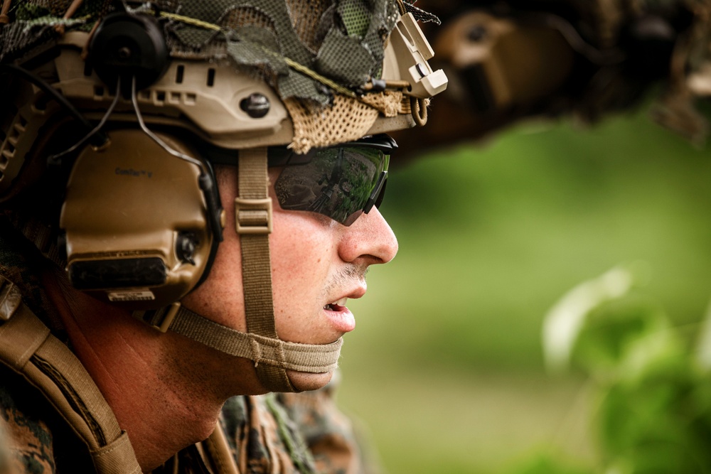 ROK Marines, BLT 1/5 Marines Conduct Live-fire Range in South Korea
