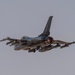 F-16s take off to support combat operations