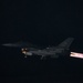 F-16s take off to support combat operations