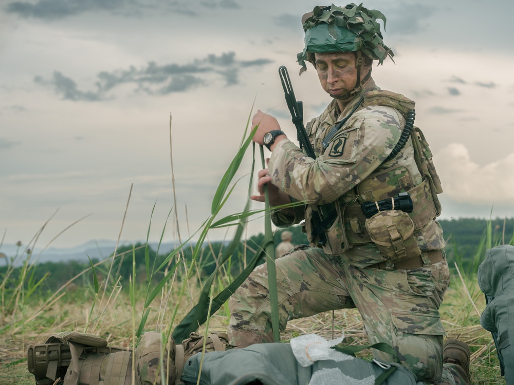 AIRBORNE OPERATION IN NEGOTINO, NORTH MACEDONIA