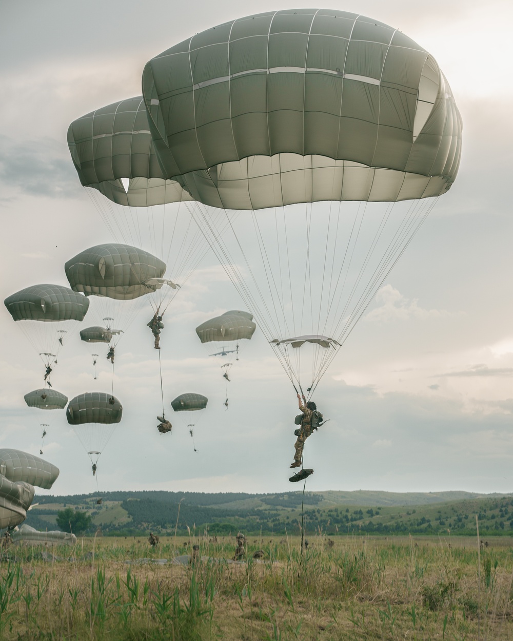 AIRBORNE OPERATION IN NEGOTINO, NORTH MACEDONIA
