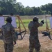 Competitors complete pistol range
