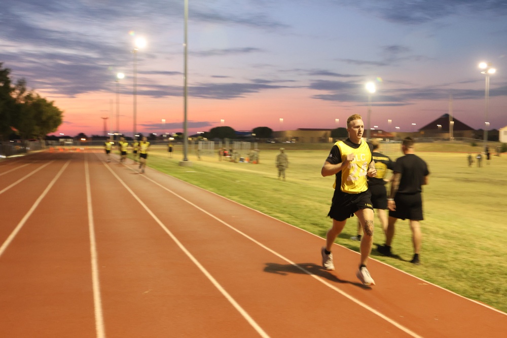Soldiers run at sunrise for GAFPB