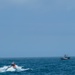 Coast Guard Cutter Northland personnel conduct fisheries boarding in the Atlantic Ocean