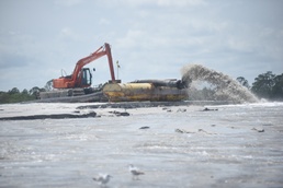 From the bottom up: USACE constructs island for birds using dredge material