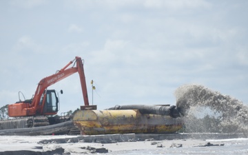 From the bottom up: USACE constructs island for birds using dredge material