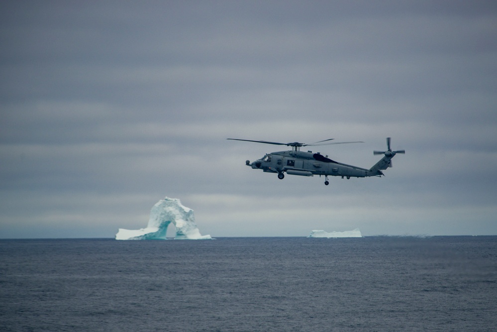 USS Delbert D. Black (DDG 119) participates in Operation NANOOK