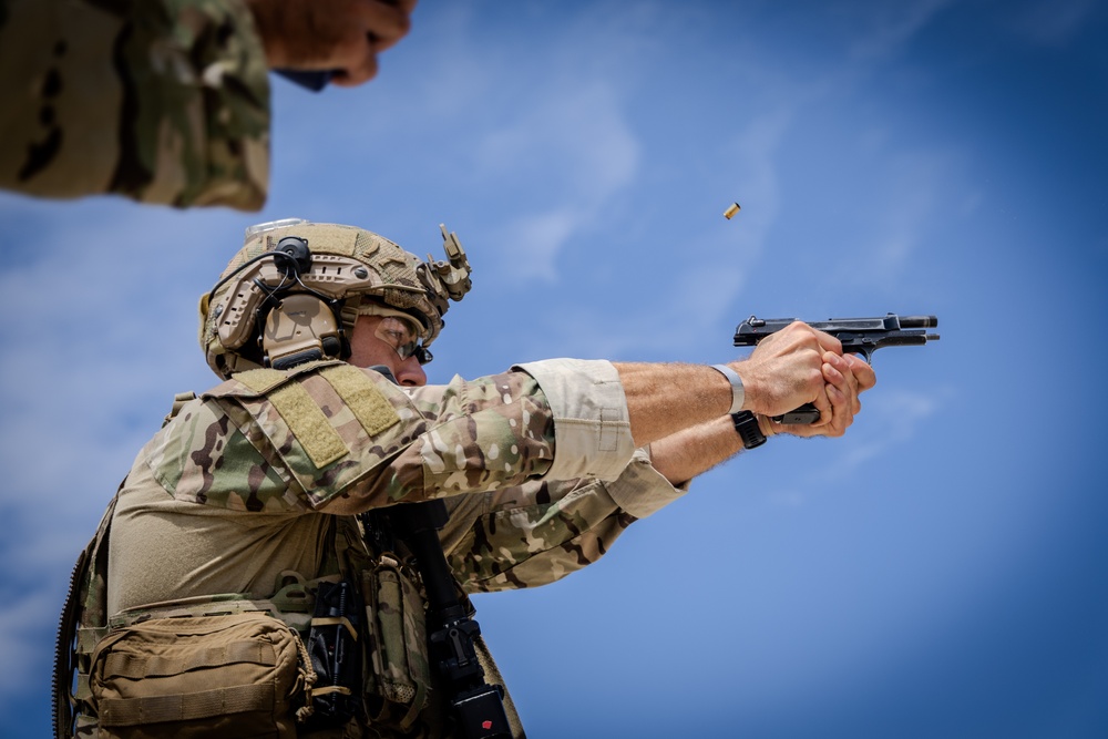 Navy EOD King Crab Competition - Gun Range