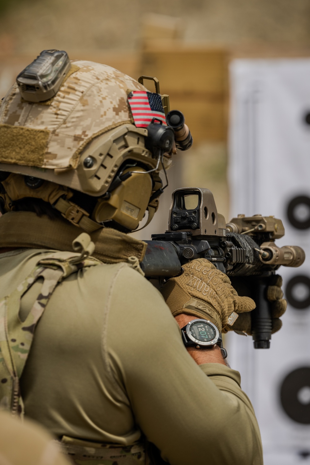 Navy EOD King Crab Competition - Gun Range