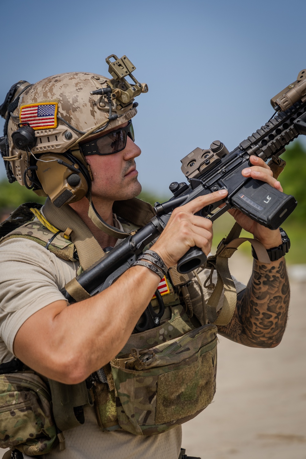 Navy EOD King Crab Competition - Gun Range