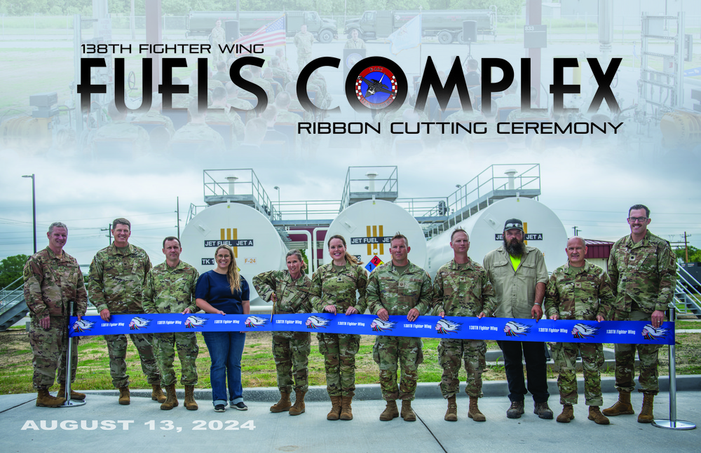 138th Fighter Wing Expands Operational Capabilities with Grand Opening of State-of-the-Art Fuel Complex and Commercial Inspection Facility