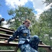 Taking the stairs at Devens