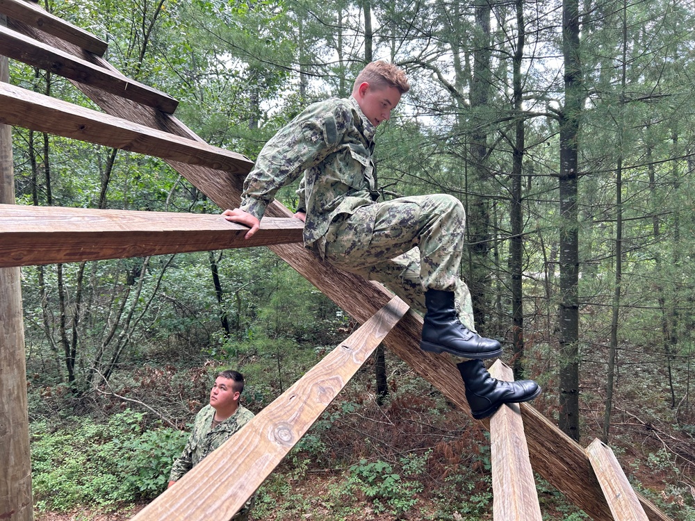 Not your usual day in high school for Sea Cadets