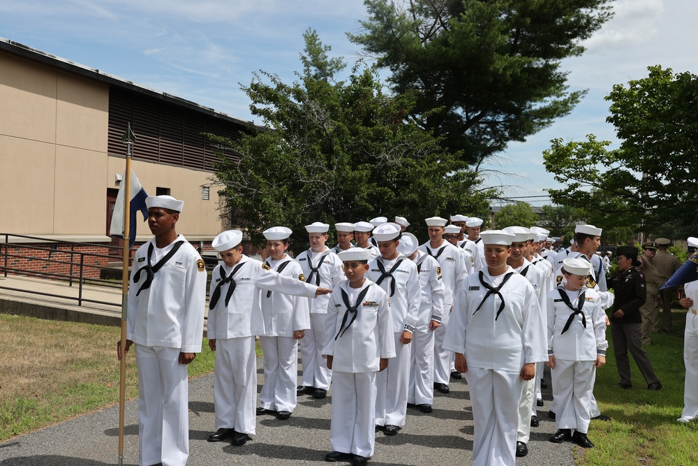 High school Sea Cadets prepare for graduation at Devens