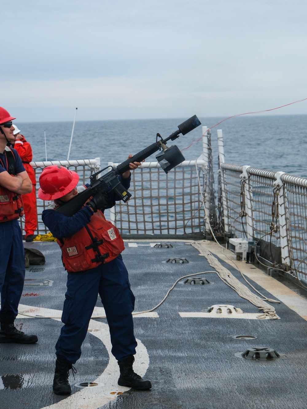 Coast Guard Cutters Northland, John Patterson conduct towing exercise at sea