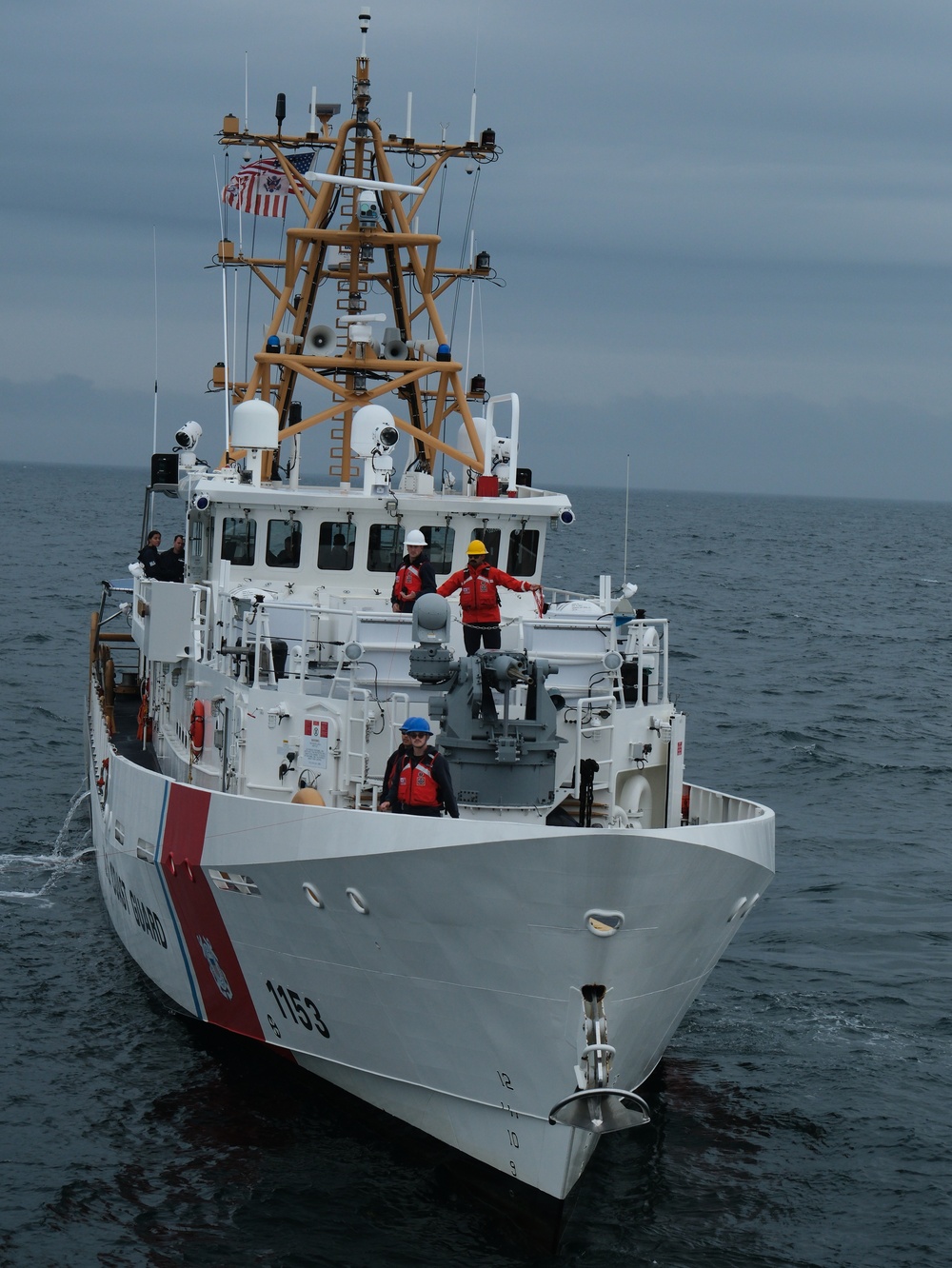 Coast Guard Cutters Northland, John Patterson conduct towing exercise at sea