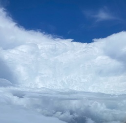 Eye of Hurricane Beryl