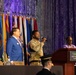 Michigan National Guard Soldiers sings the National Anthem during the 53rd annual EANGUS event in Detroit, MI