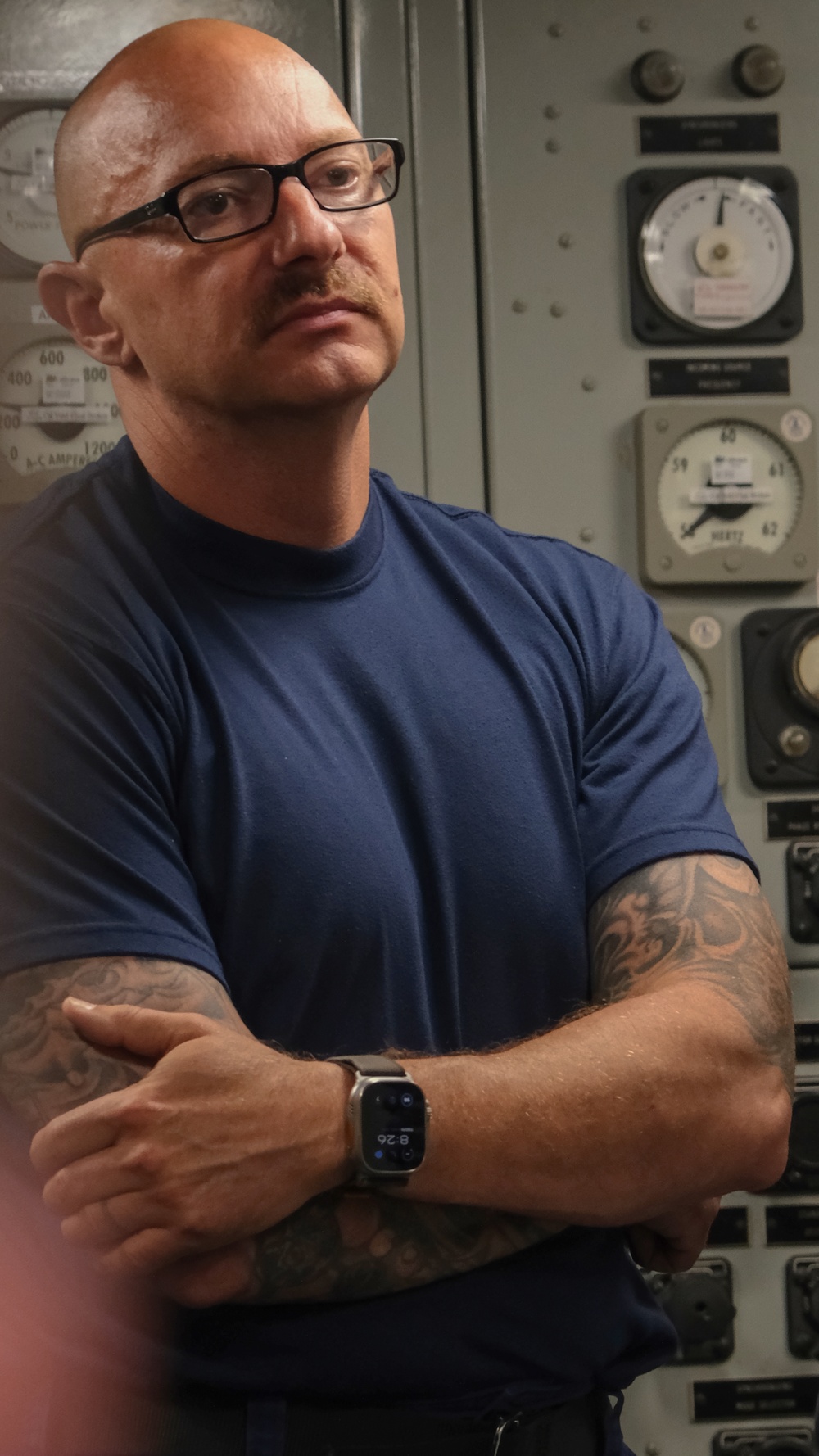 Coast Guard Cutter Northland crew members conduct engineering exercise at sea