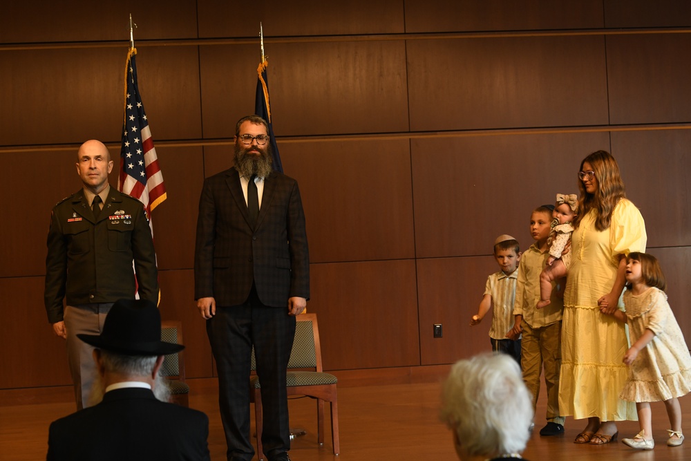 Commissioning Ceremony for Rabbi Orenstein