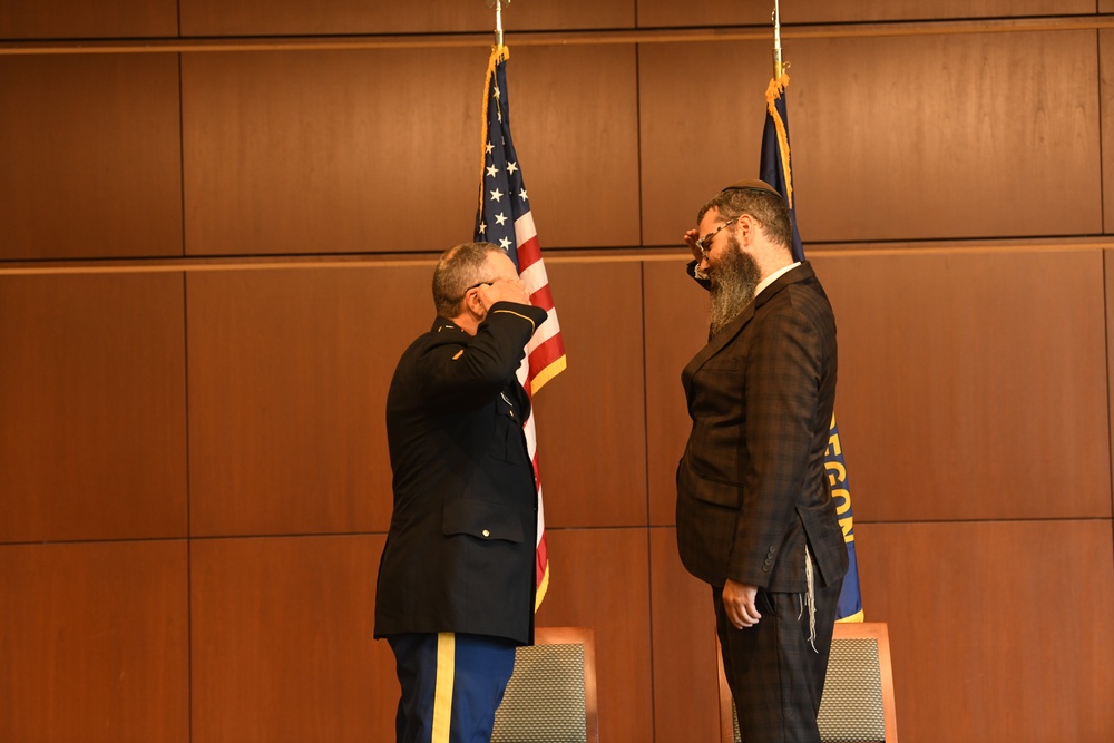 Commissioning Ceremony for Rabbi Orenstein