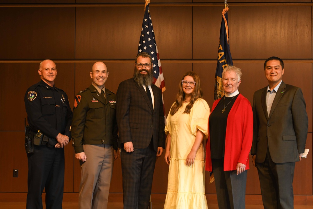 Commissioning Ceremony for Rabbi Orenstein