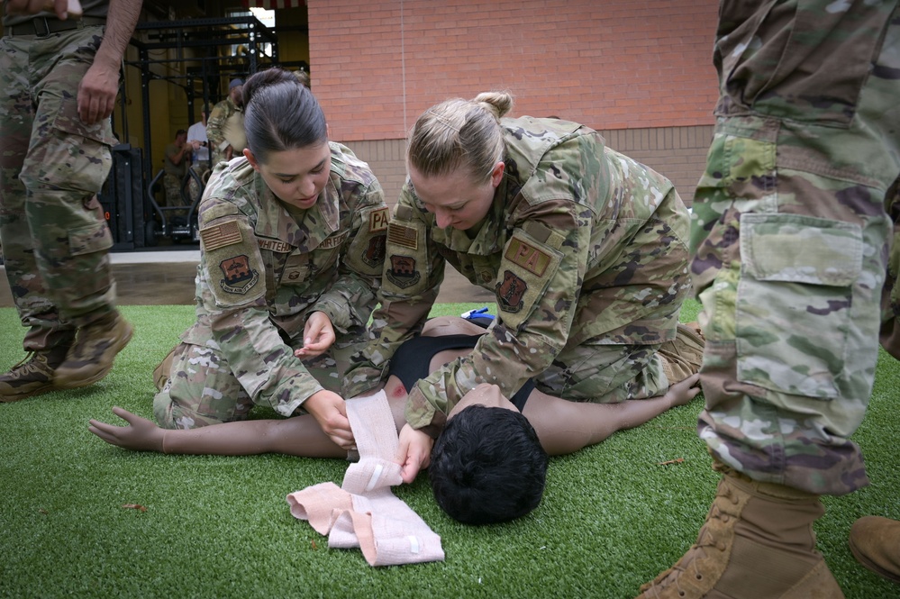 165th Airmen participate in Tactical Combat Casualty Care training