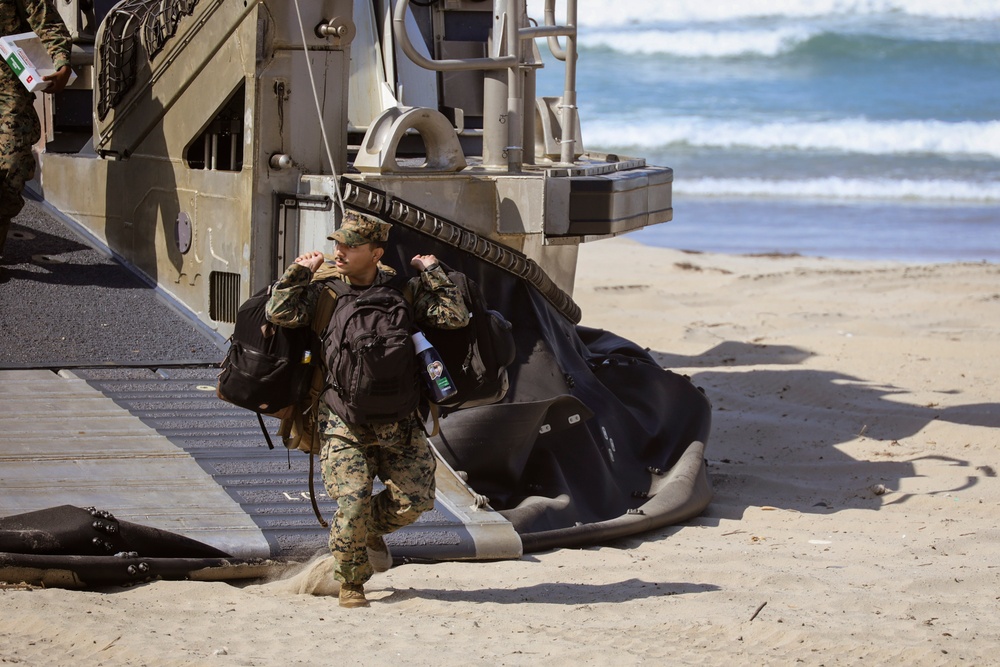 Coming Home: Elements of the 15th MEU Offload USS Somerset