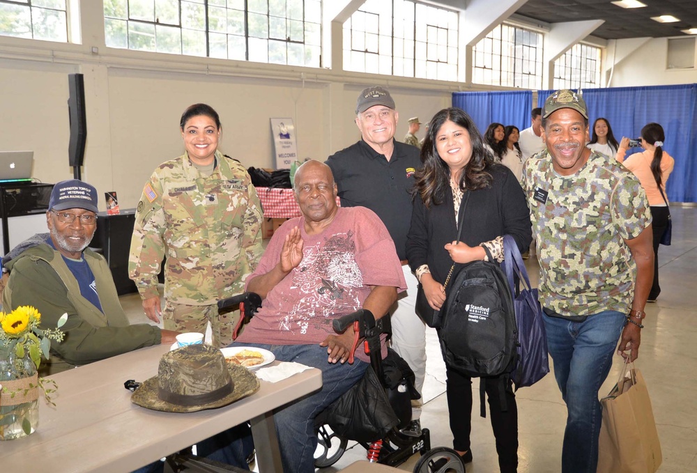 Veteran giving back to community and Parks Reserve Forces Training Area