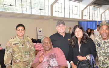 Veteran giving back to community and Parks Reserve Forces Training Area