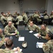 Senior Army and Air Force enlisted leaders participate in a speed mentoring event during the Joint Enlisted Leadership Conference running in Detroit, MI