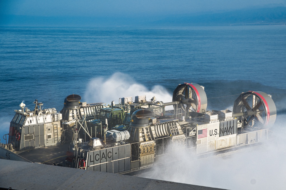 Coming Home: Elements of the 15th MEU Offload USS Somerset