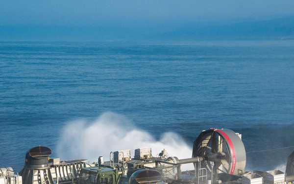 Coming Home: Elements of the 15th MEU Offload USS Somerset